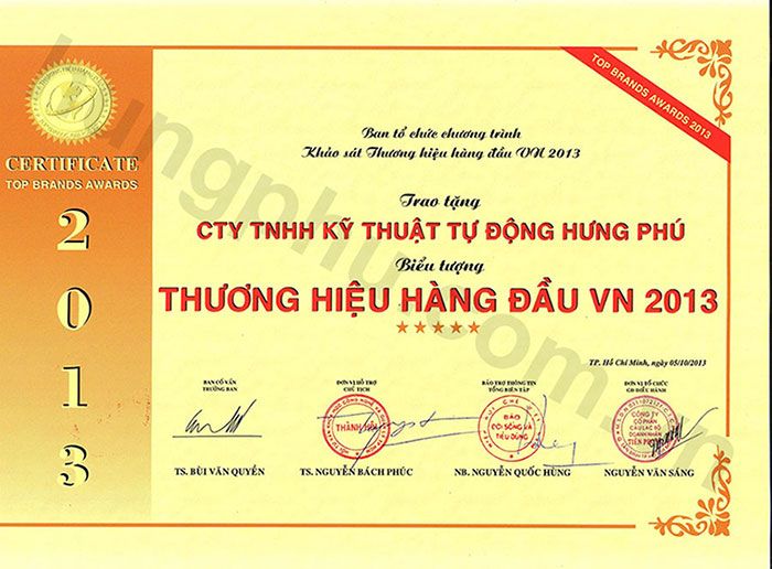 Top 100 thương hiệu hàng đầu Việt Nam