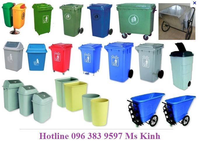 Bán thùng rác nhựa, thùng rác công cộng, hộp nhựa, sóng nhựa... giá ưu đãi - 096 3839 597 Ms Kính