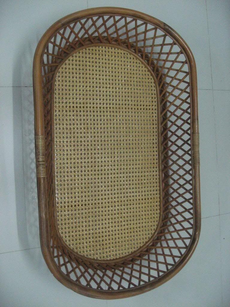 Thanh lý 01 xe đẩy em bé và 01 nôi mây em bé còn mới tinh, được  tặng không xài - 7