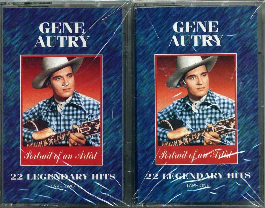 Gene Autry: Portrait of an Artist (Vol. #2) [ AUDIO CASSETTE TAPE ] ~ 12 Legendary Hits