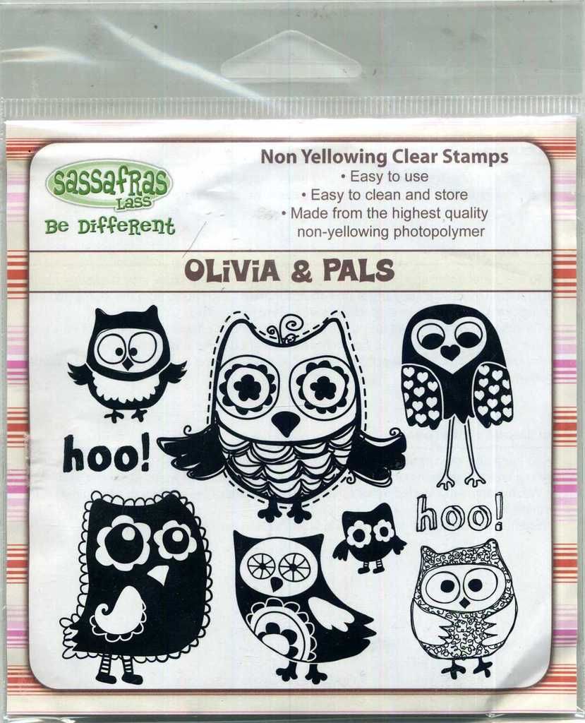 SASSAFRAS LASS Clear Stamps - Olivia & Pals