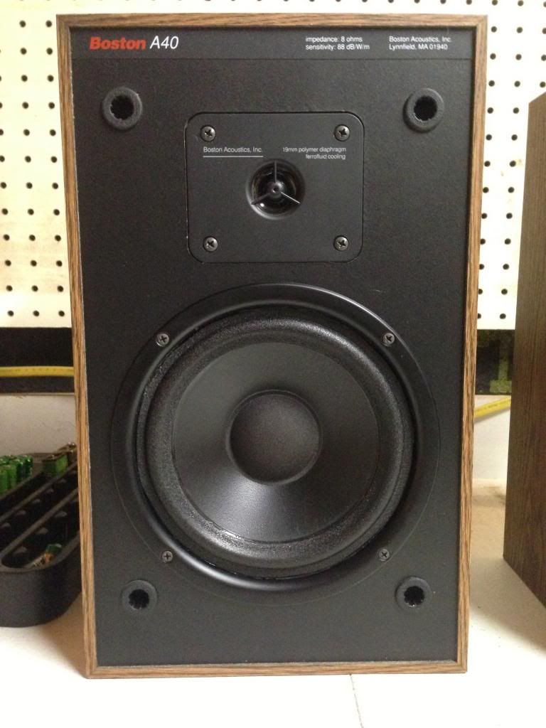 Boston Acoustic A40 6.5" Woofer Refoam KitSpeaker Foam w/ Shims & Caps