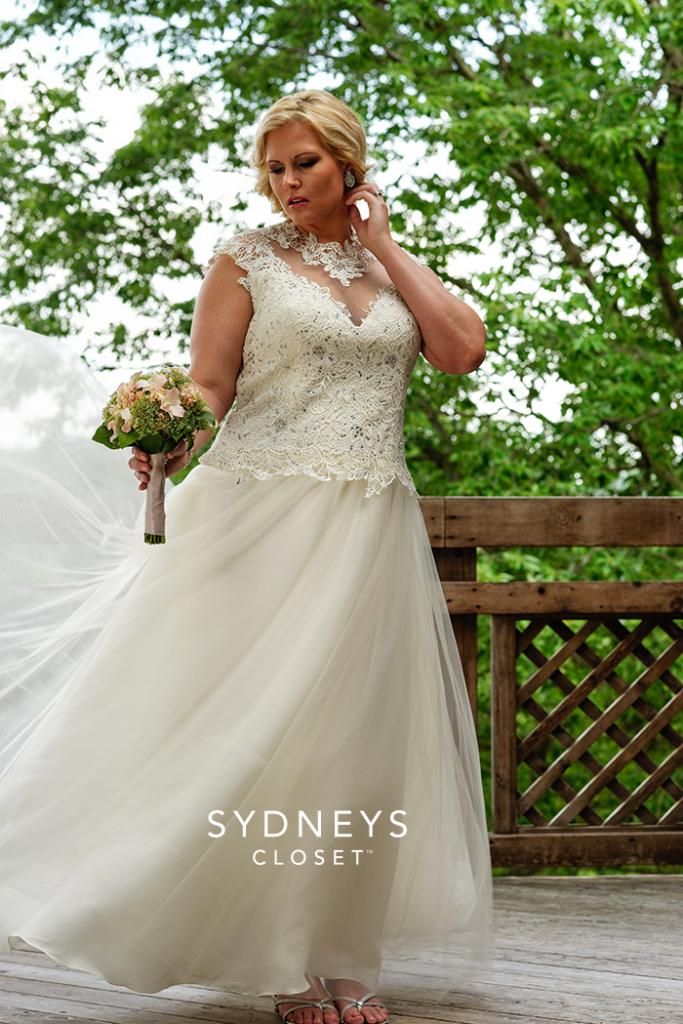 Sydney's Closet Women's Plus Size Your Special Day Bridal Gown