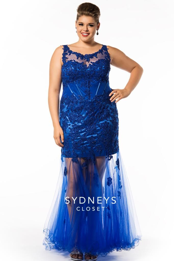 Sydney's Closet Women's Plus Size Smokin' Hot Dress