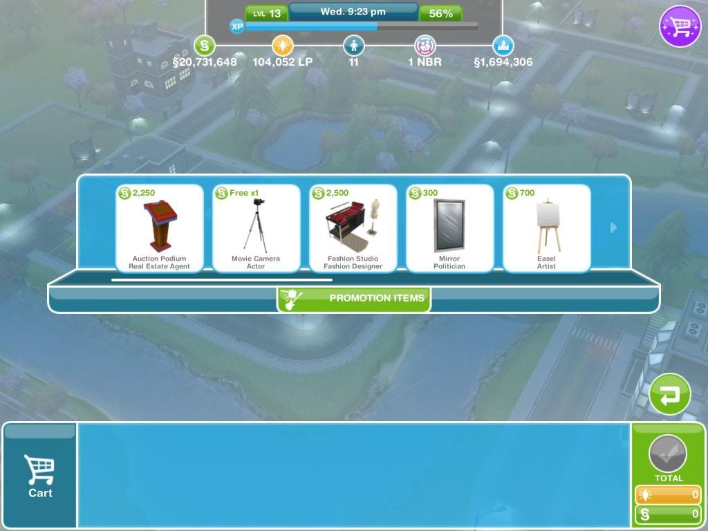 How Do You Buy A Podium In Sims Freeplay