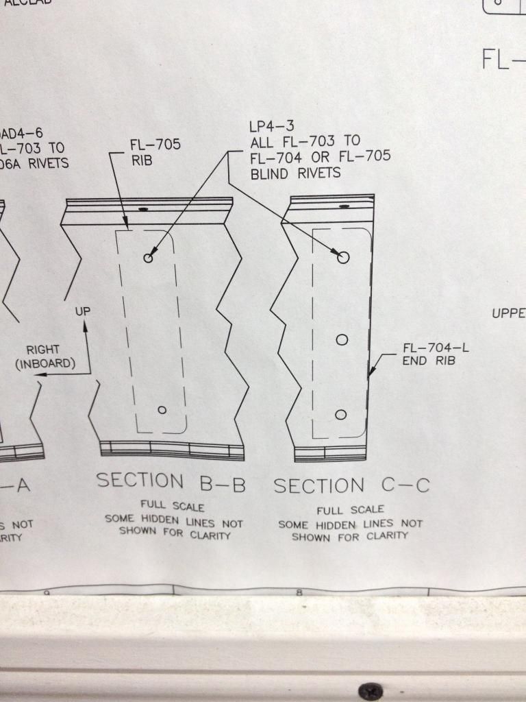 Judgment in following rivet callouts? Van's Air Force