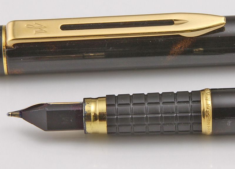 Waterman Ideal Paris K Gold Fountain Pen Tiger Eye Nr Ebay